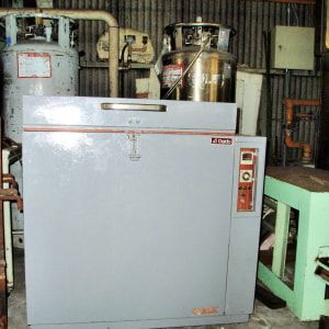 クライオ処理装置例 第一鋼業(株)の例