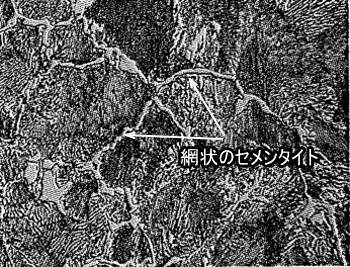 網状のセメンタイト